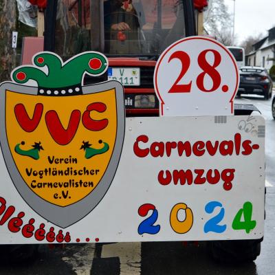 28.Plauener Carnevals - umzug 2024